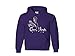 GRR Argh Buffy The Vampire Slayer Mutant Enemy Purple Hoodie Pullover Hooded Sweatshirt (XL)