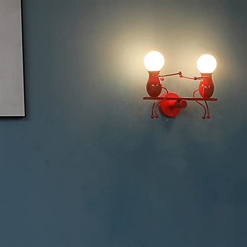 Luz de pared vintage industrial para iluminar dormitorios oscuros sin espacio 6
