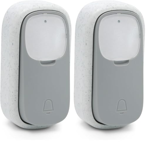 Bouton d'appel Avidsen 102503 longue portée et sans fil en bambou
