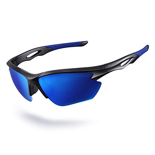 Deafrain Polarized Sports Sunglasses For Men Women Cycling Running Fishing Glasses Uv Protection #TOP13