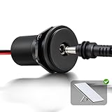 RVSPARK for Starlink Mini 12V Power Adapter, Aluminum Step Up Boost Converter Adapter for SL Mini,12V - 24V Input 30V 2.5A Output, Great for RV, Boat, Car, Camper & Off Grid (Recessed Mounted)