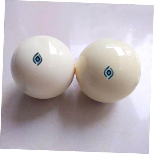 Boules de billard blanches en résine solide et rondes de haute précision - 6