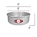 Fat Daddio's PRD-84 Anodized Aluminum Round Cake Pan, 8 x 4 inch
