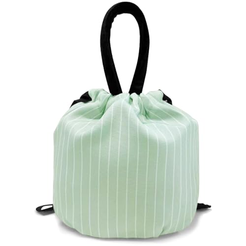 eutopic Lunch Bag, 5-7L Ultra-Light Portable Drawstring Lunch Tote with Multiple Pockets for Women & Men, Compact Bag for Work, Office, Hiking & Daily Use