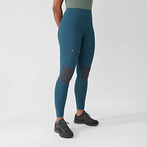 Image of Fjallraven Abisko Pro Women's Trekking Tights - Stretch Panels, Reinforced Knees, Durable Fabric - Hiking, Trekking