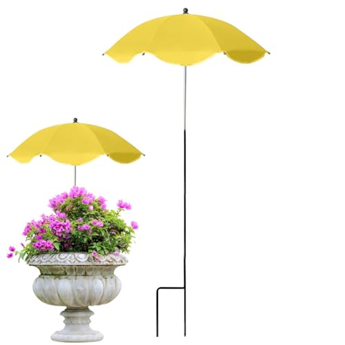 Sombrilla Sombra Para Plantas con UPF50+ de 60 cm para jardín y terraza