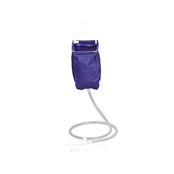 Behrend Reise-Irrigator-Set, Darmspülungen Darm, 2 L Becher, Schlauch, Klistier, 3-teilig – Bild 3