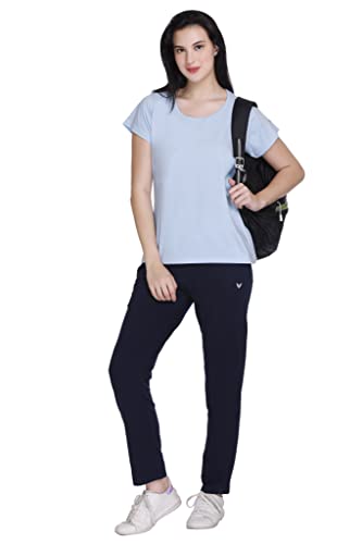 Image of GODFREY Women Round Neck Half Sleeve Cotton T Shirts