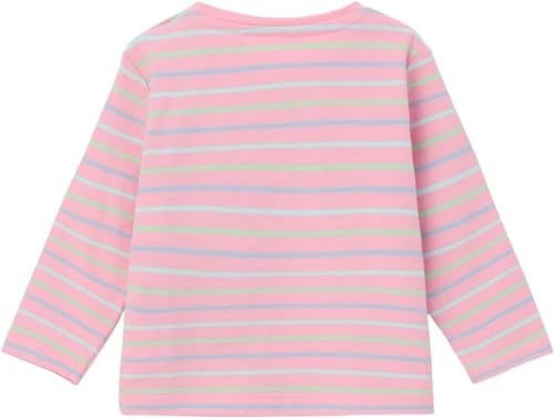 s.Oliver Junior Baby Girls 2130620 T-Shirt, Langarm, Mehrfarbig | pink...