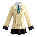 Anime Code Geass Lelouch Of The Rebellion Kallen Stadtfeld C.C. Cosplay Costume Customize (Yellow, Medium)