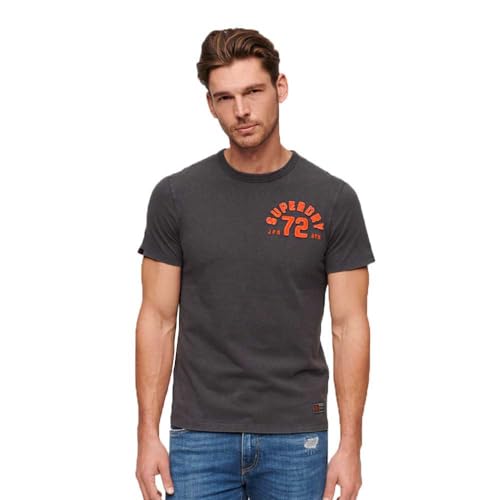 T-shirt imprimé Superdry Homme M idéal pour un look urbain vintage