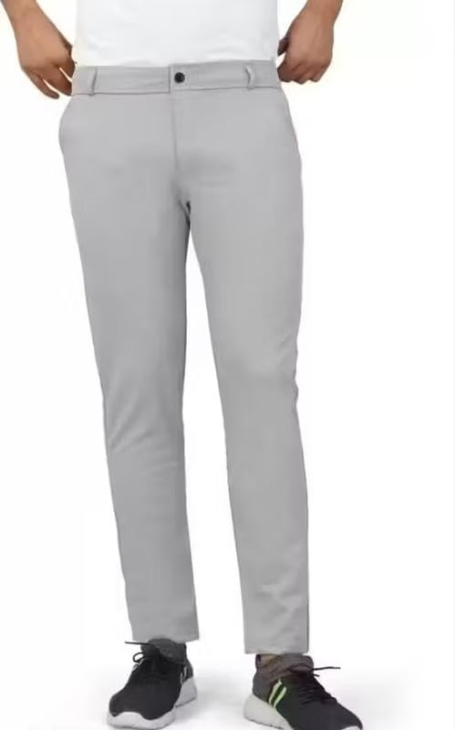 S-E-4-Way Stretch Blend Designer Formal Trousers for Men – Latest Trending Regular Fit Stretchable Pants-picture-31
