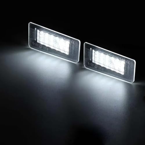 Luces de matrícula coche Kia Forte evita multas por luz fundida 7