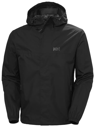 Helly Hansen Herren Vancouver Rain Jacket, Schwarz, XXL EU