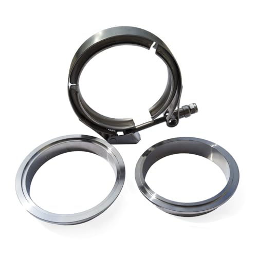 Abrazaderas de escape para modificaciones de coche: kit banda en V de 1.75 pulgadas 4