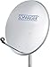 Produktbild SCHWAIGER -715835- Satellitenschüssel, Sat Antenne mit LNB Tragarm und Masthalterung, Sat-Schüssel aus Aluminium, 55 x 62 cm