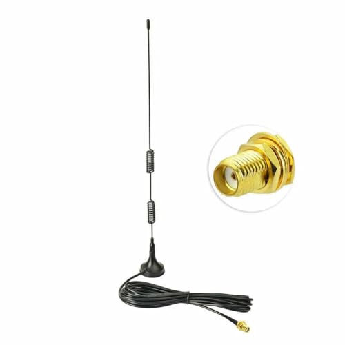 LVYXON Antenne radio amateur double bande à base magnétique pour une utilisation dans diverses conditions à des fréquences VHF/UHF (136 470 MHz)