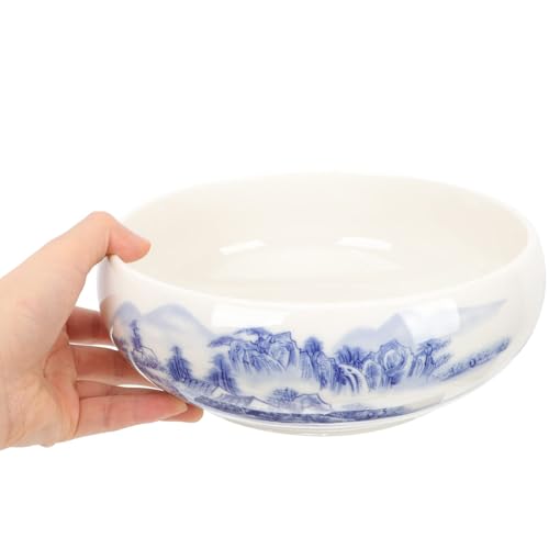 Maceta de cerámica, maceta de cerámica, macetas de porcelana, chucherías, maceta de bonsái de cerámica, recipiente for lirios de agua, plato de tinta de cerámica, maceta suculenta, cuenco for lirios d