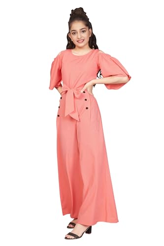 Image of Jwalin Girl's A-Line long Jumpsuit