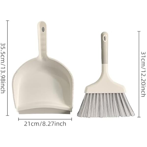 Совок и щетка для стола набор Mini Desk Dustpan Brush Set многофункциональная ручка щетка для стола разноцветная светло-серая