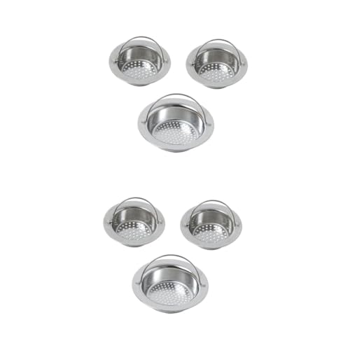 Coladores de acero inoxidable para cocina y baño 6 piezas