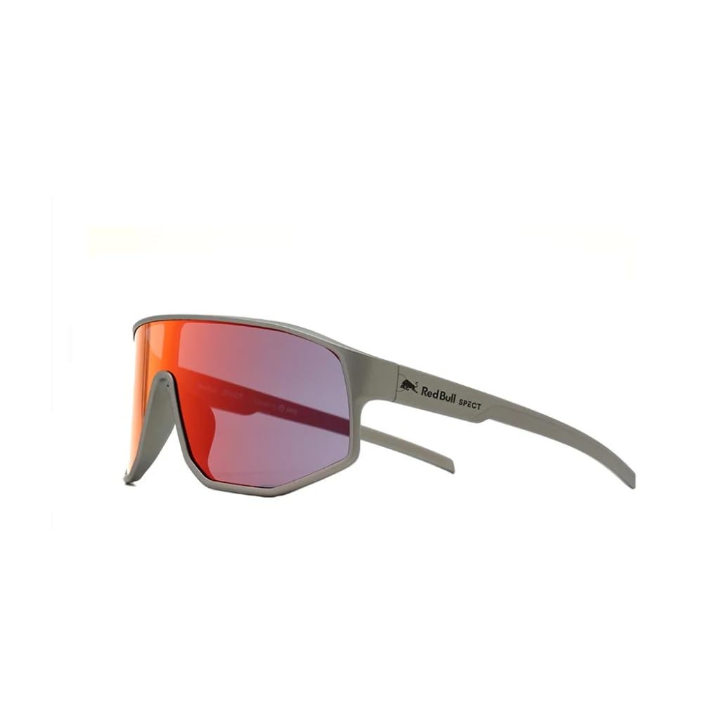 Red Bull Dash gafas de sol Bronce | Para caras estrechas con lente panorámica, protección UV y marco antideslizante de G850.