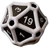Black Bazaar Large D20 Dice Inflatable Extra Large Giant Gaming DND Tabletop RPG Roleplaying Dungeons and Dragons