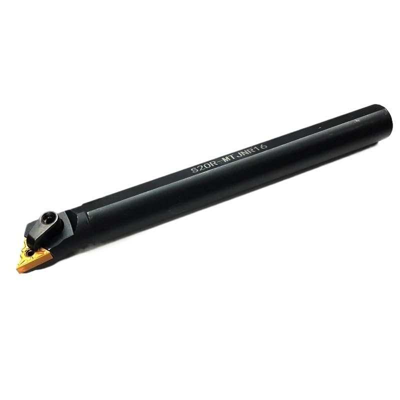 1pc S20R-MTJNR16 S20R-MTJNL16 CNC Lathe Cutter Tools 93 Degree Boring Bar Internal Turning Tool Holder for TNMG Carbide Inserts(S20R-MTJNL16)
