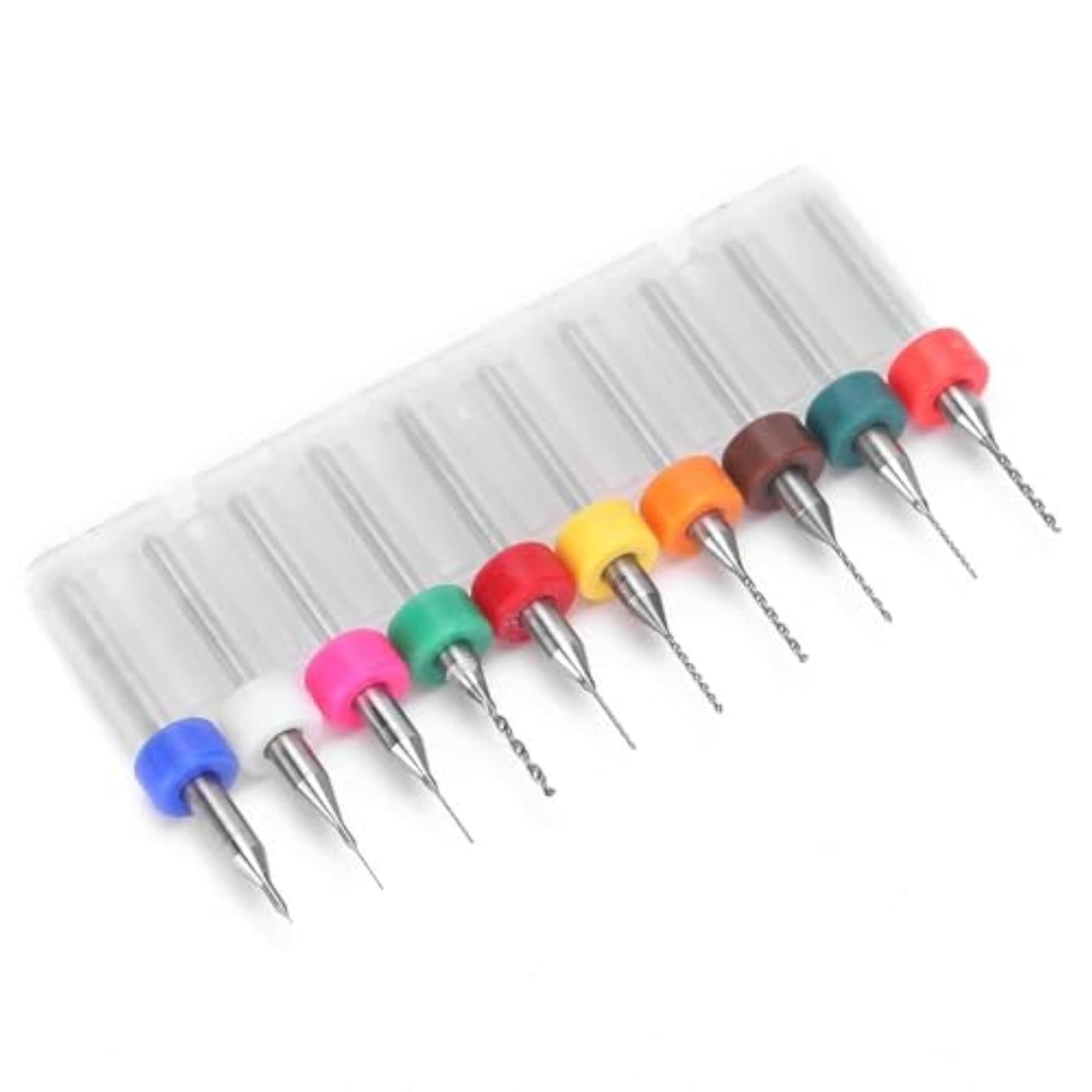 10pcs Precision PCB Drill Bits Set