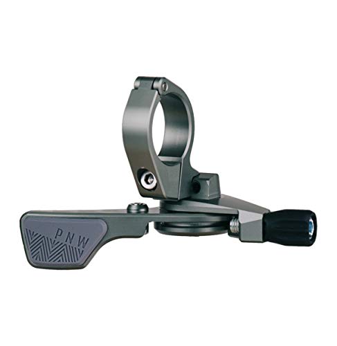 PNW Components Loam Lever Dropper Remote (Grey/Grey, Standard 22.2mm Clamp)