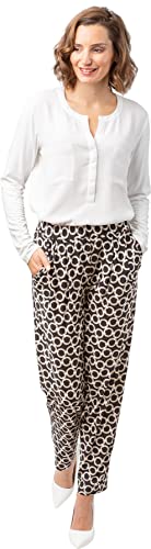 Stehmann, Farida 7/8 Hose mit Dehnbund und angesagten Muster (42)