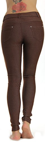 Image of Prolific Health Women's Jean Look Jeggings Tights Slimming Many Colors Spandex Leggings Pants Capri S-XXXL