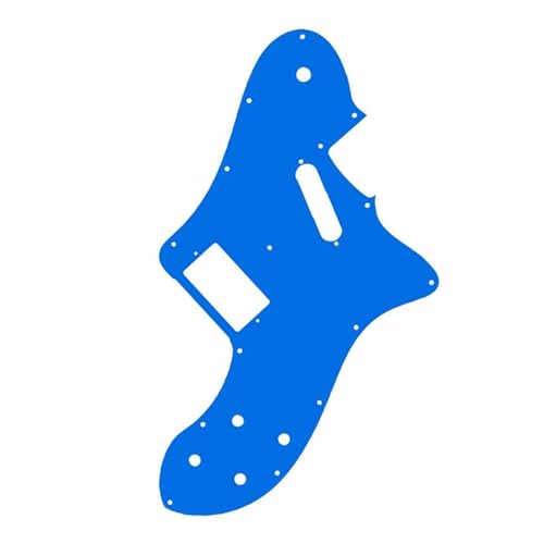 プロ仕様のエレキギターピックガード プロ仕様のエレキギター用ピックガード交換用15穴(Blue)