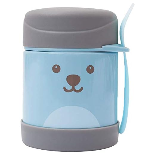 Pote Termico C/Colher - Gumy Azul, Buba, Azul