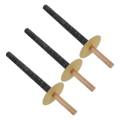 Yardwe 3pcs Handheld Outdoor Torches Oilcloth Parade Torch for Event Lighting and Wedding Decorations