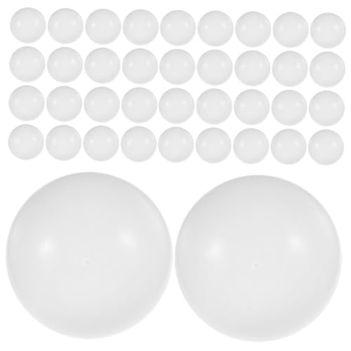 JOINPAYA 100 Balles De Tennis De Table Lumineuses en Plastique pour Jeu De Plein Air Et FêTes Balles De Ping Pong Brillantes IdéAles pour ActivitéS Sportives Et RéCréAtives