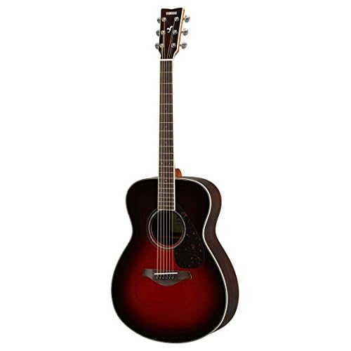 Yamaha FS830 Small Body Solid Top Acoustic Guitar, Tobacco Sunburst