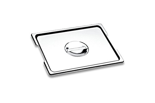 Tampa P/cuba Gn 1/4 C/recorte P/alcas Brinox Aço Inox