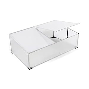 Mojawo Profi Frühbeet 120x80 Aluminium Polycarbonat