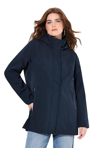 Veste softshell femme grandes tailles imperméable pour affronter le vent et la pluie