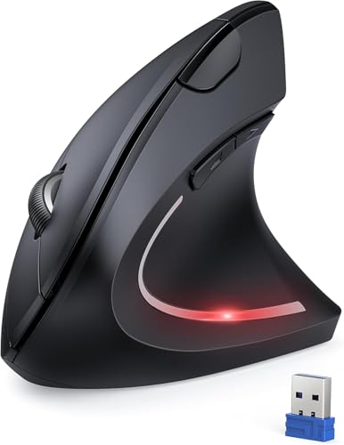 TECKNET 2.4G Ergonomic Mouse Vertical Wireless...
