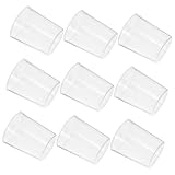 TOYANDONA 50 Piezas Unidades de Vasos Medidores de Plástico Transparentes Graduadas para Medición Precisa Cocina y Repostería