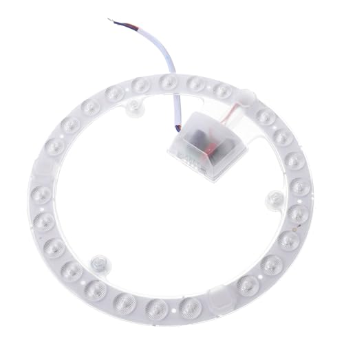 Kisangel Placa Transformadora LED para Lámpara de Techo Redonda Blanco Frío Instalación Sencilla y Material Duradero para Iluminación Residencial