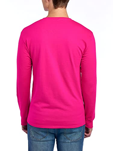 Jerzees Mens Dri-Power Cotton Blend Long Sleeve Tees, Moisture Wicking, Odor Protection, UPF 30+, Sizes S-3x2