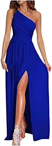 Yeehliny Kleider Damen Abschlusskleid Off Shoulder Ärmellos Partykleid...