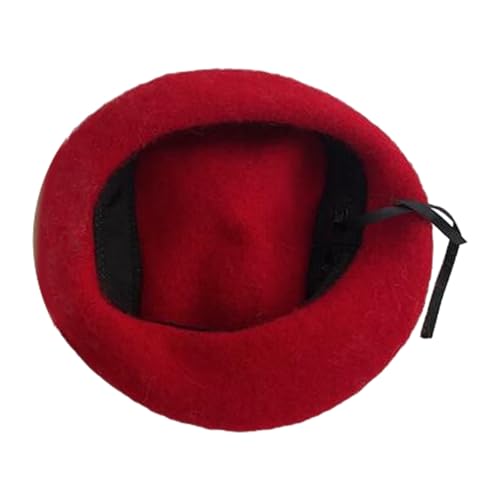 Lovely Mushroom Dome Hat for Parent Kids Fashion Autumn Winter Travel Hat for Daily Wear French Chapeau Artist Dome Mushroom