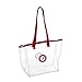 Logo Brands NCAA Kansas Jayhawks Stadium Clear Tote, One Size, Multicolor