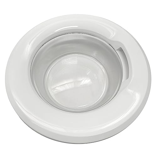 eRicambi® Oblo Porta Sportello Completo Tipo 4-7 Serie Elettronica Compatibile con Lavatrice SanGiorgio ITWash, Diametro 420 (mm) Modelli: EU750AD F612BL G510 S5510I SES610L