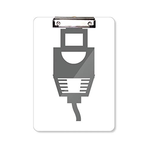 Pad de dos A4 pour réunions avec câble de charge noir et fiche