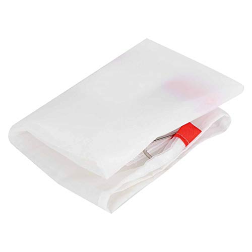 Gavigain Nylon Honey Filter Mesh, Reusable, Wide Opening, Three Hooks, Multi Functional, for Beekeepers, Winemakers, and Food Filtration